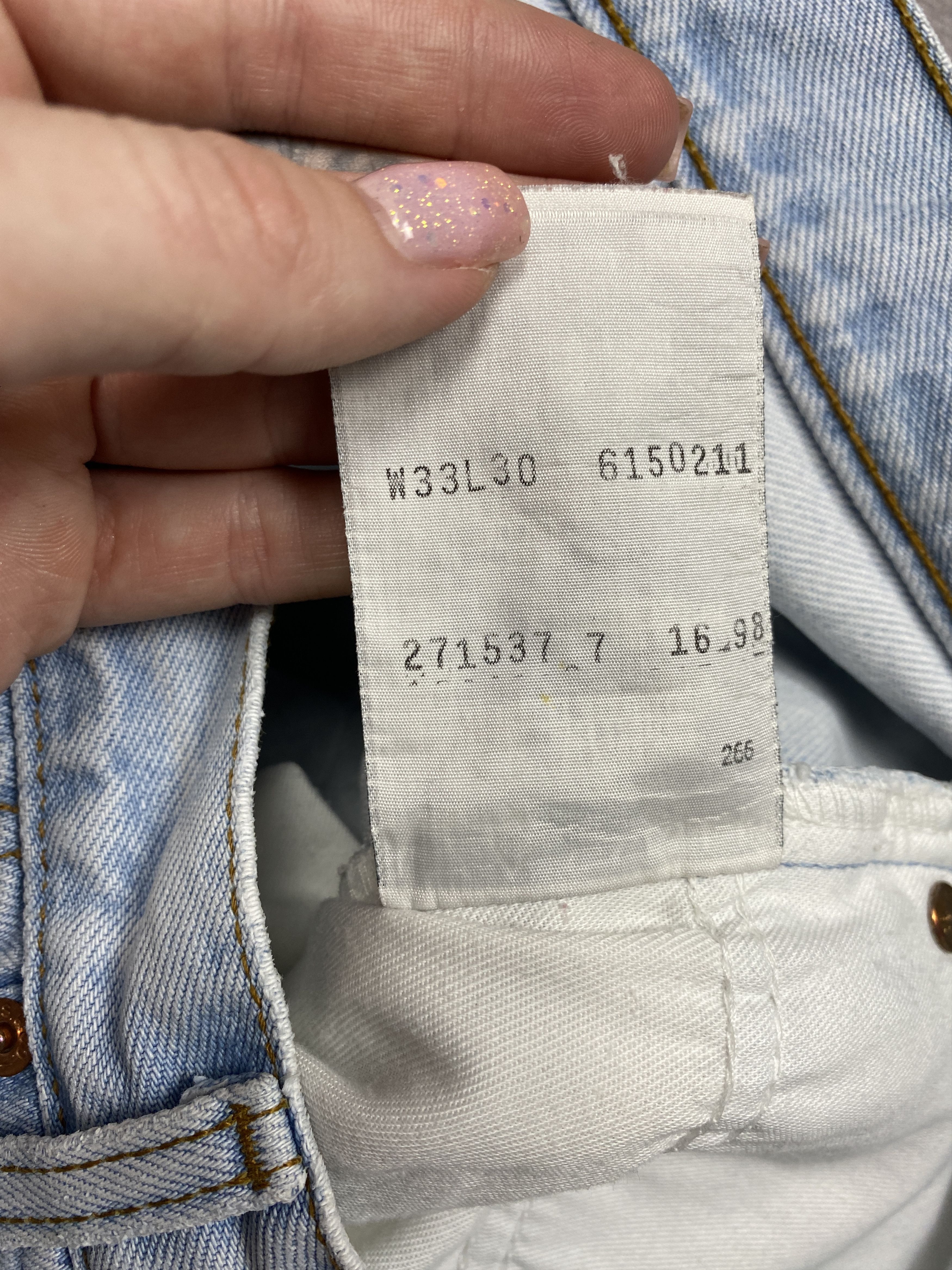 Levi's × Levi's Vintage Clothing × Vintage Levis 615 90s Vintage Mens Orange Tab Denim Pants Jeans Size US 33 - 9 Thumbnail