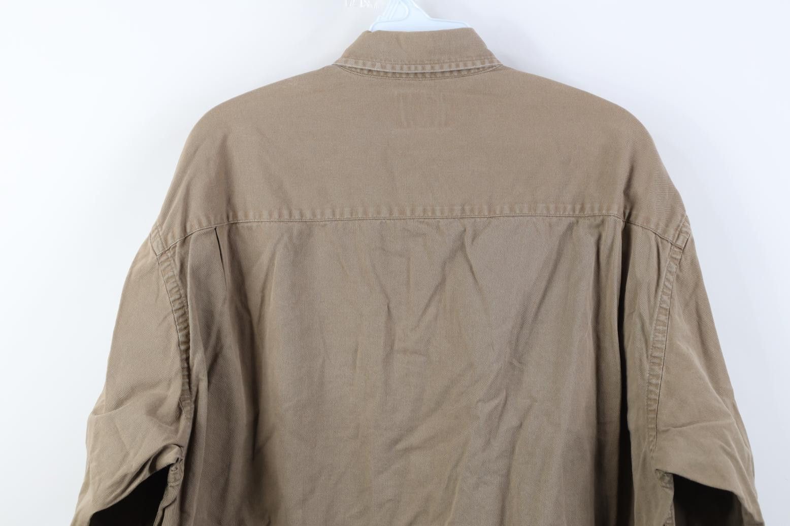Vintage Vintage 90s Streetwear Stonewash Collared Button Down Shirt Size US M / EU 48-50 / 2 - 15 Thumbnail