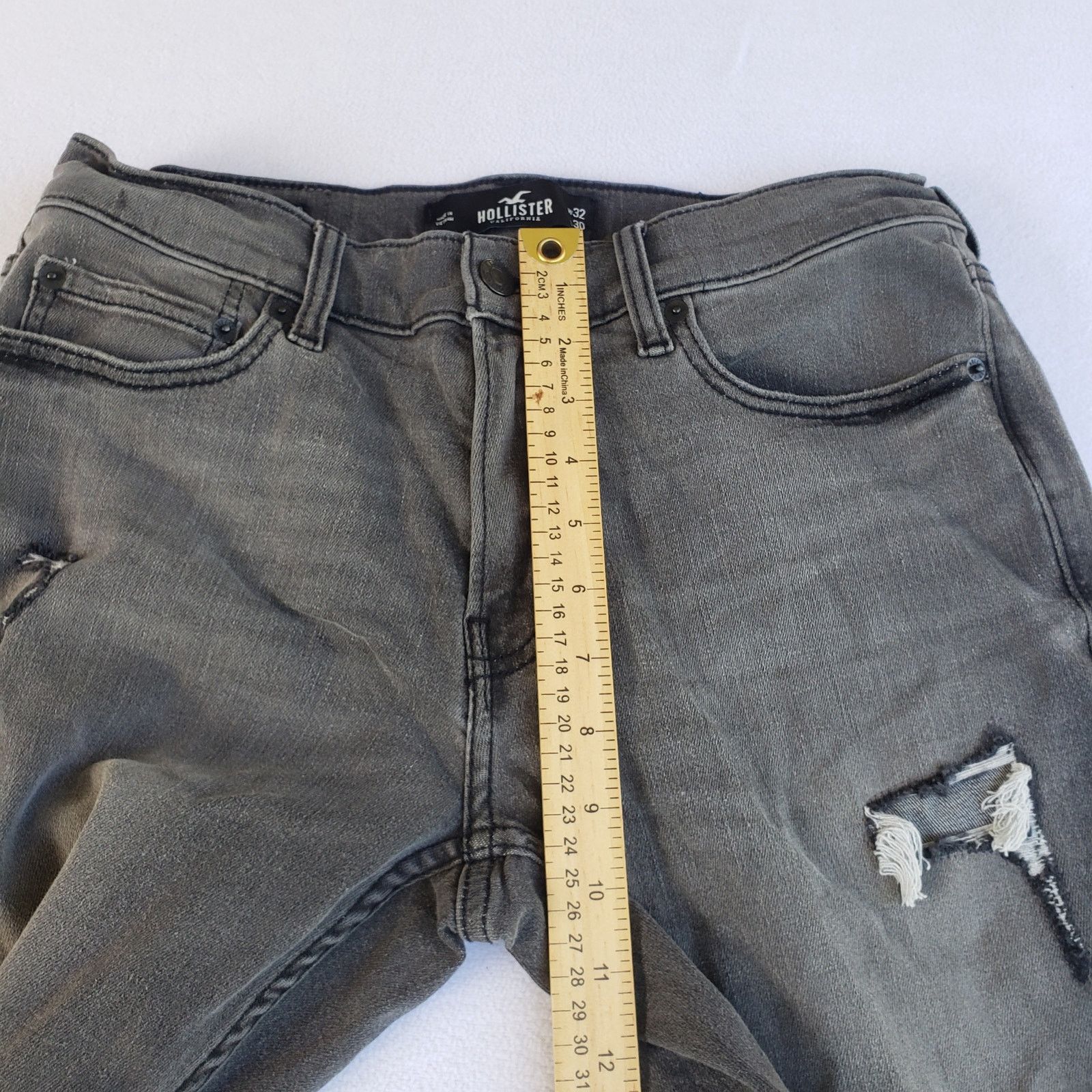 Hollister Hollister Men's 32 x 30 Stacked Skinny Jeans Size US 32 / EU 48 - 4 Thumbnail