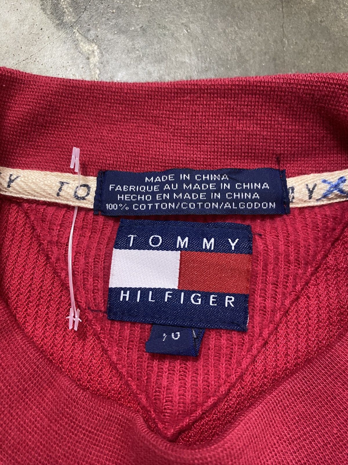 Tommy Hilfiger Vintage 90s Tommy Hilfiger Big Logo Sweatshirt Size US M / EU 48-50 / 2 - 9 Thumbnail