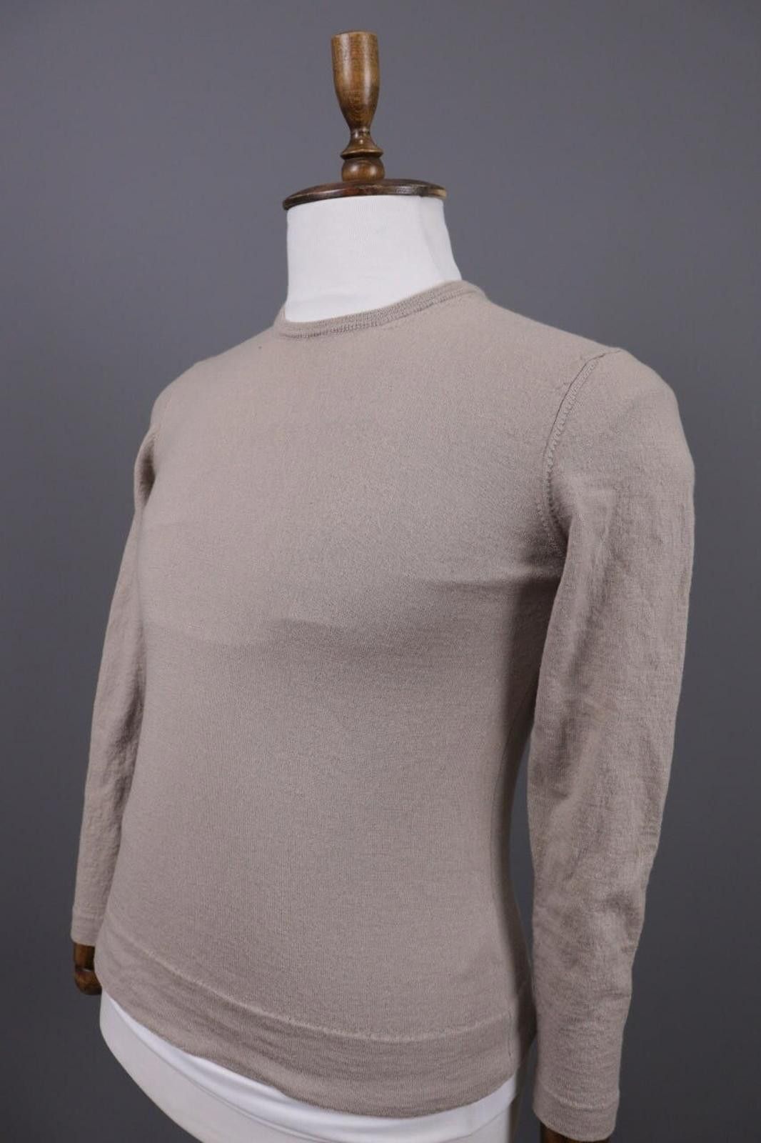 J.Lindeberg J.Lindeberg Brown Nigel Silk Wool Mix Sweater Size 4 / M Size US M / EU 48-50 / 2 - 6 Thumbnail
