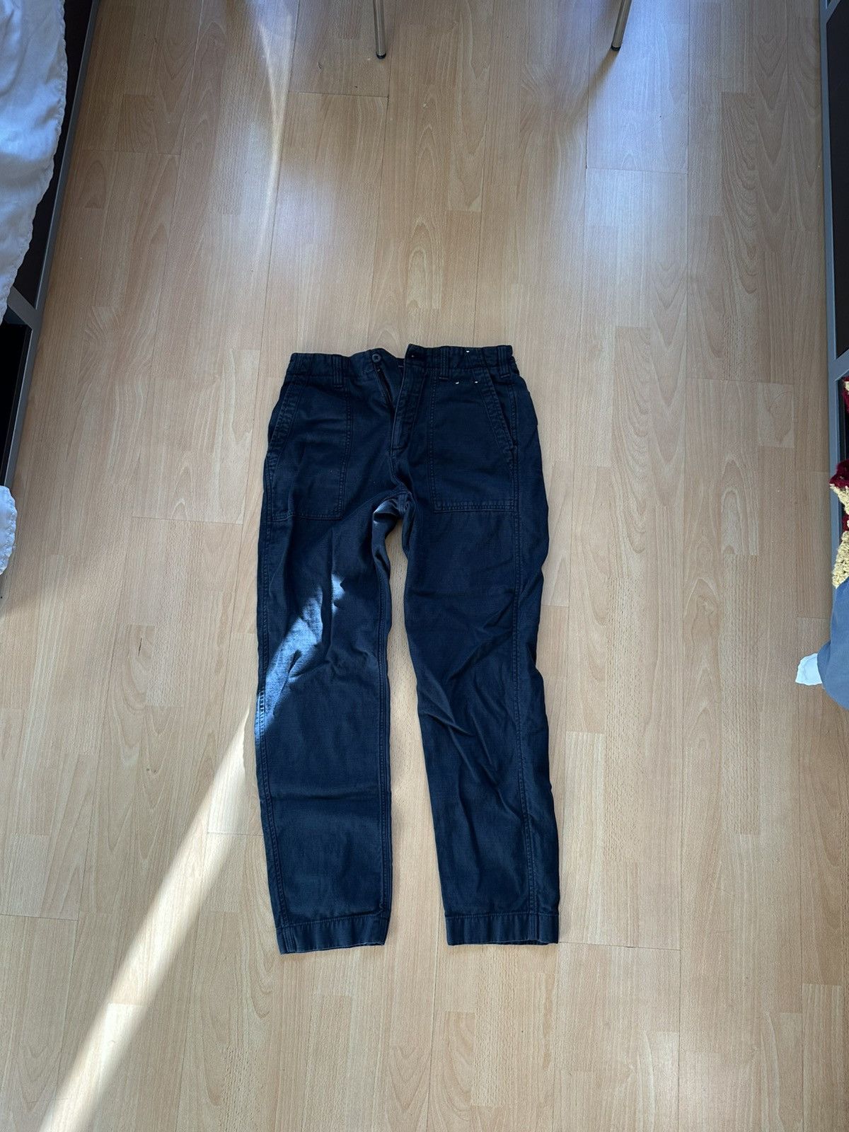 Abercrombie & Fitch Abercrombie Loose Black pants Size US 30 / EU 46 - 1 Thumbnail