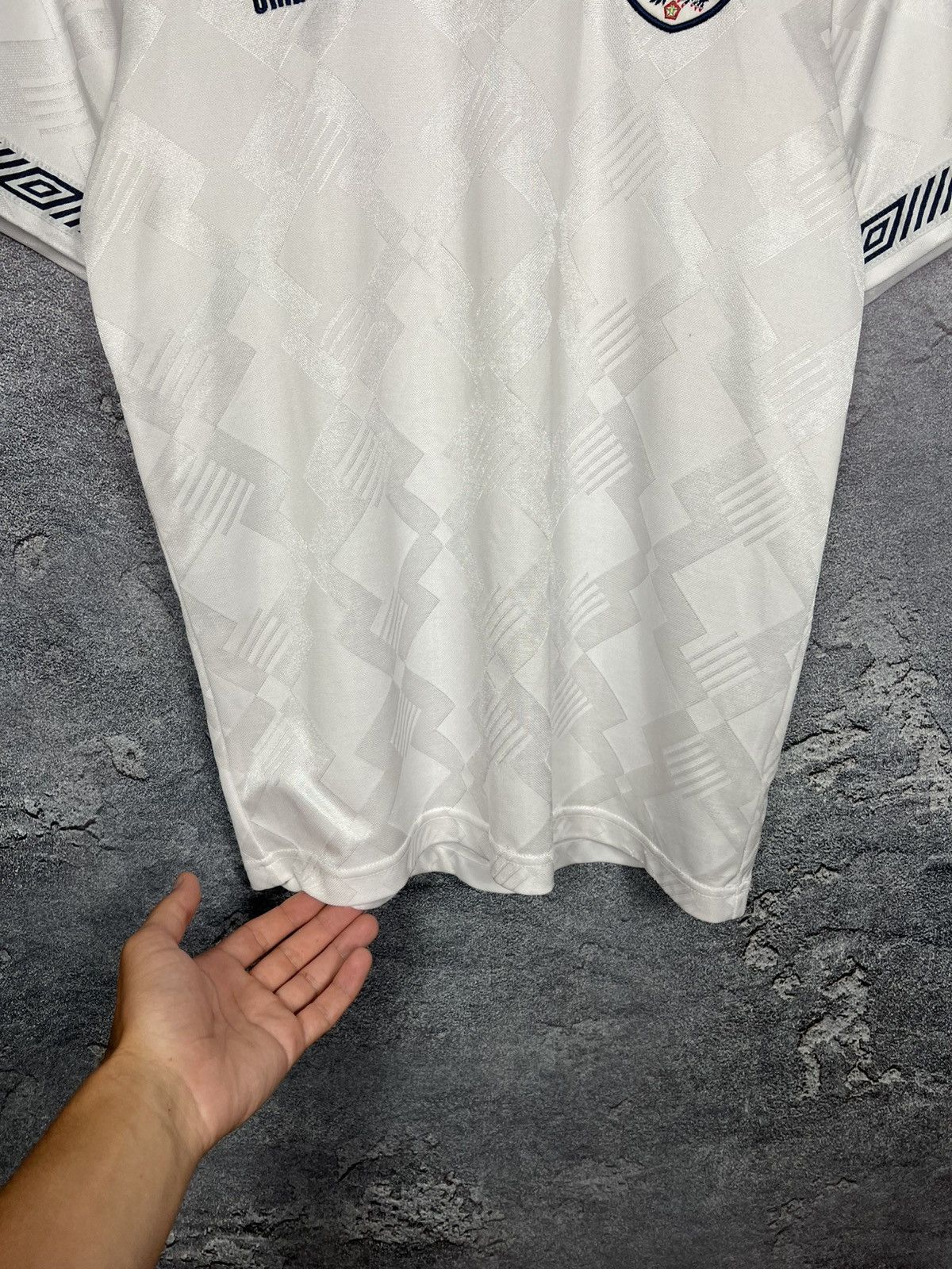 Umbro Vintage 1990 England Umbro Reproduction Jersey Size S Size US S / EU 44-46 / 1 - 5 Thumbnail