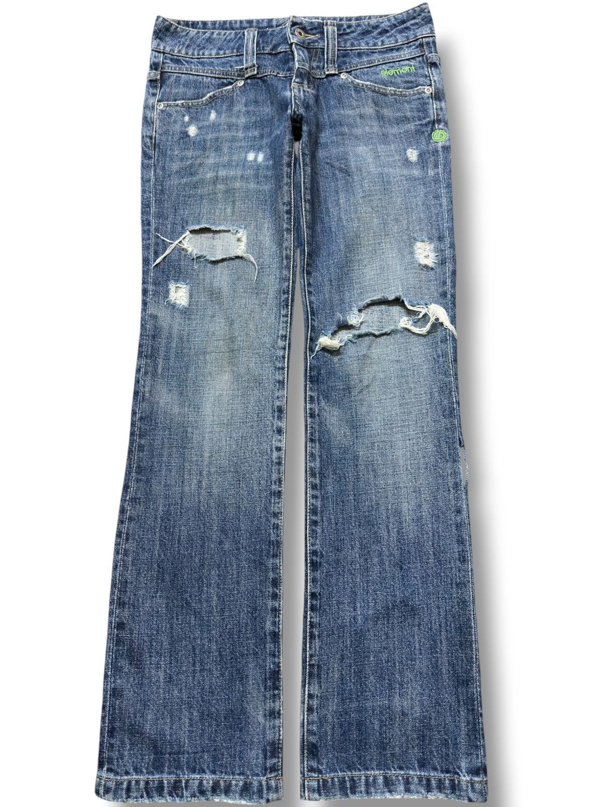 Element Vintage Element Denim Straight Distressed Denim Size US 30 / EU 46 - 1 Thumbnail