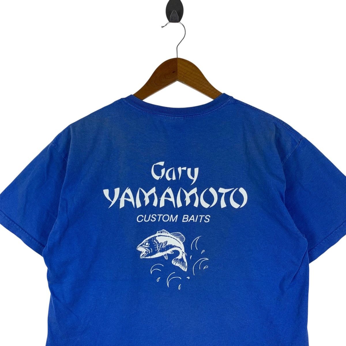 Vintage Vintage GARY YAMAMOTO Custom Baits Fishing Single TShirt Size US M / EU 48-50 / 2 - 2 Thumbnail