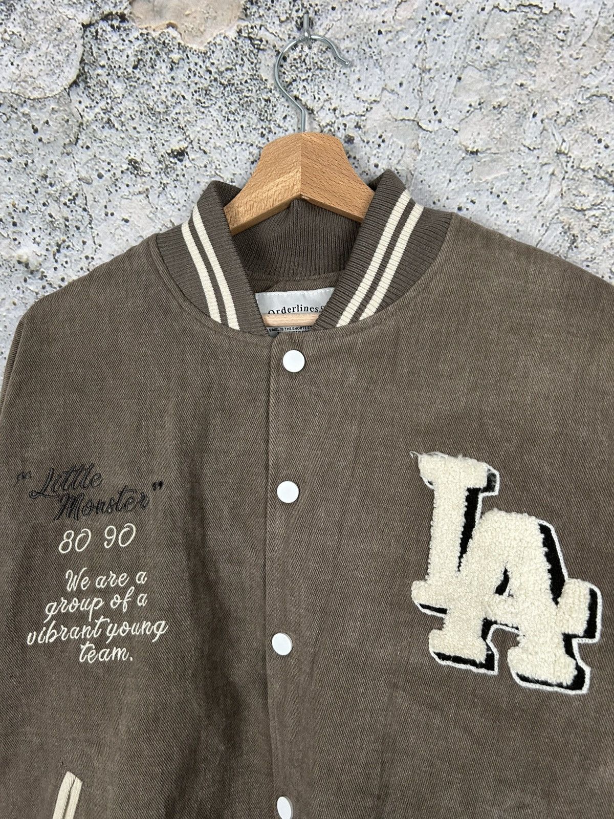 Vintage Vintage LA Varsity Jacket Streetwear Hype Skate Rock Size US M / EU 48-50 / 2 - 4 Thumbnail