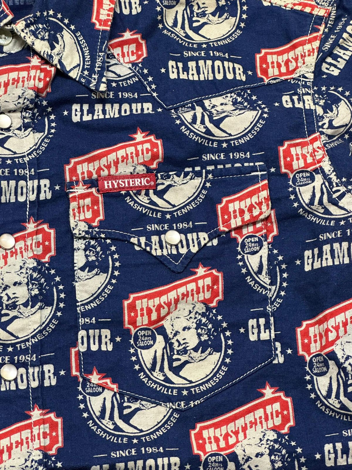 Hysteric Glamour Hysteric Glamour over print western shirt “Hysteric Glamour" Size US S / EU 44-46 / 1 - 10 Thumbnail