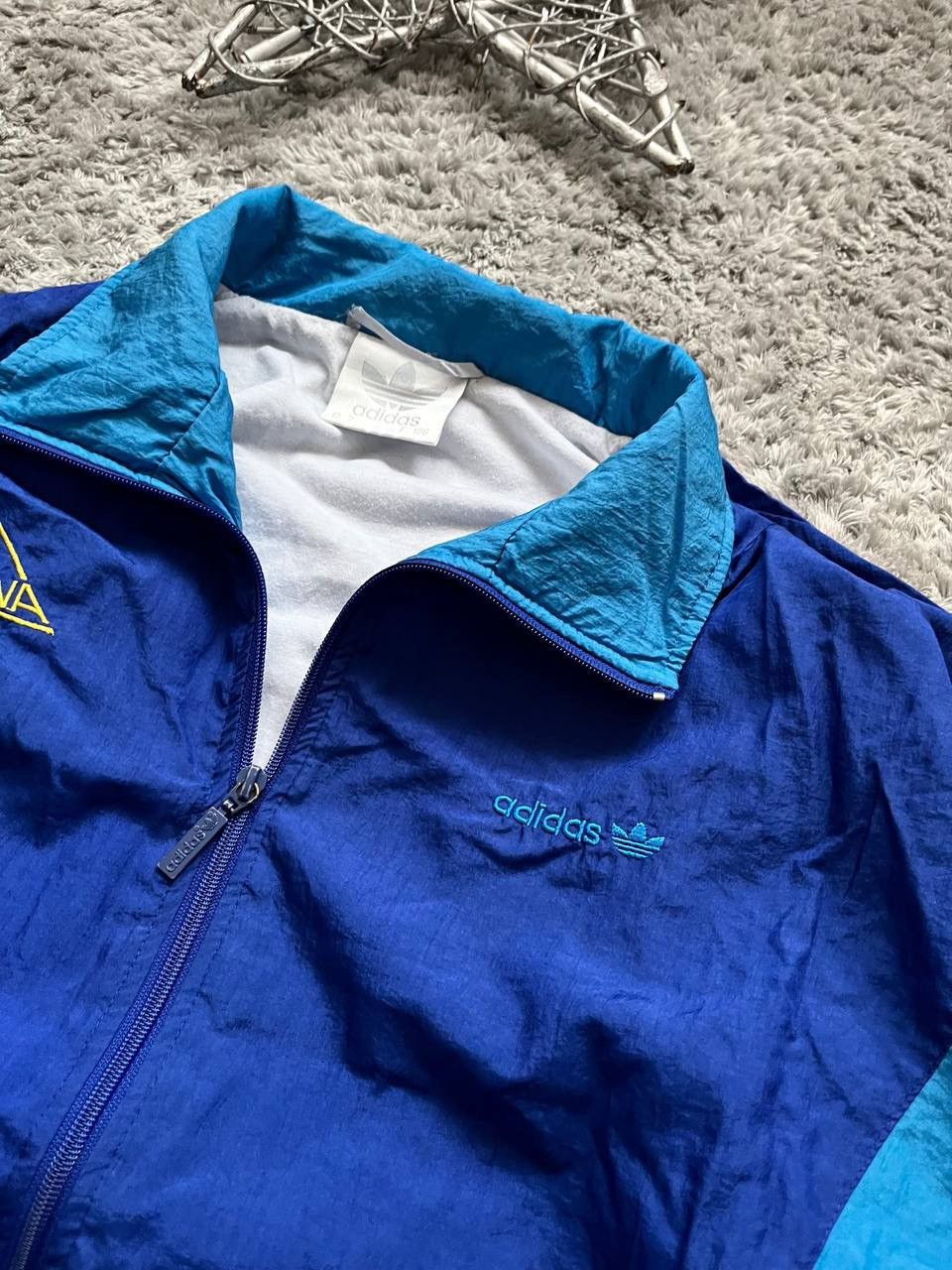 Adidas × Vintage 90s Adidas Light Jacket Vintage Streetwear Rare Logo Size US L / EU 52-54 / 3 - 6 Thumbnail