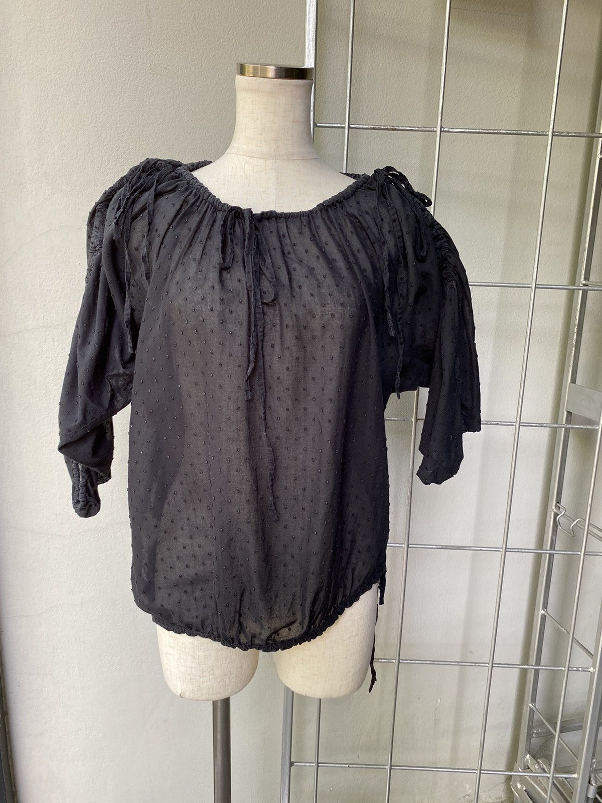 Tsumori Chisato TSUMORI CHISATO black blouse Size ONE SIZE - 6 Thumbnail