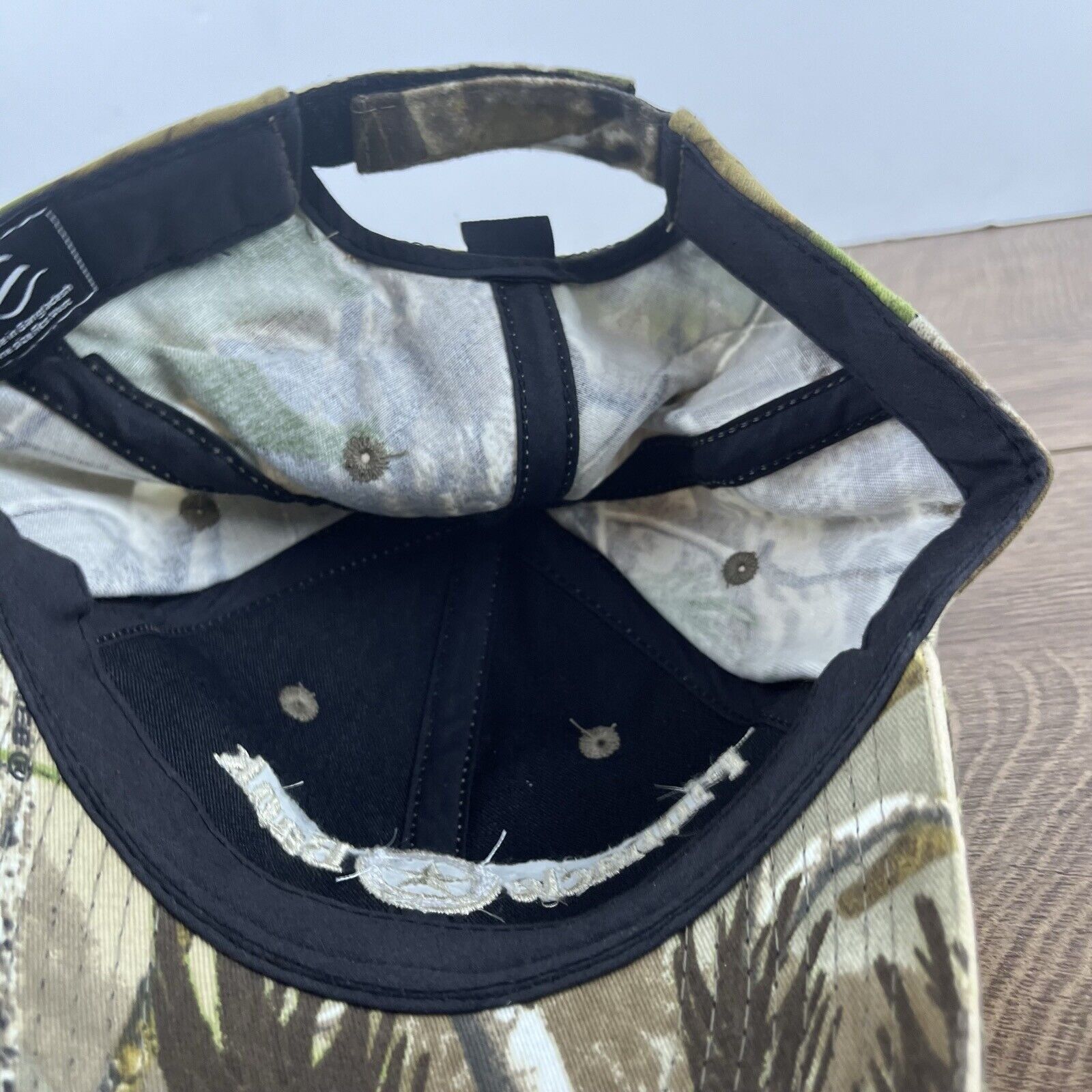 Other Pinnacle Bank Hat Adjustable Hat Camo Adjustable Hat Green A Size ONE SIZE - 12 Thumbnail