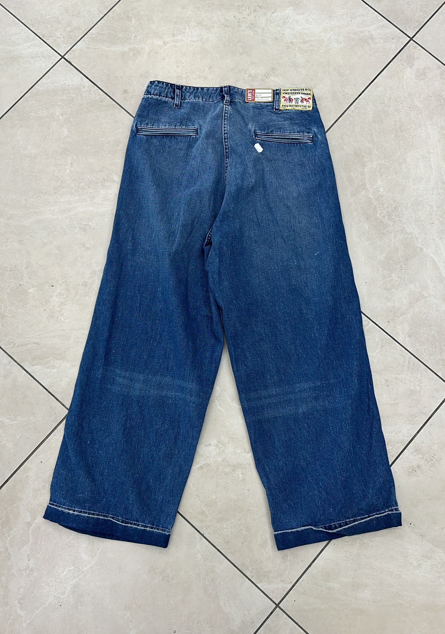 Levi's Vintage Clothing LVC Levi's Vintage Clothing 1920 BALLOON TWO HORSE JEAN RARE Size US 32 / EU 48 - 4 Thumbnail