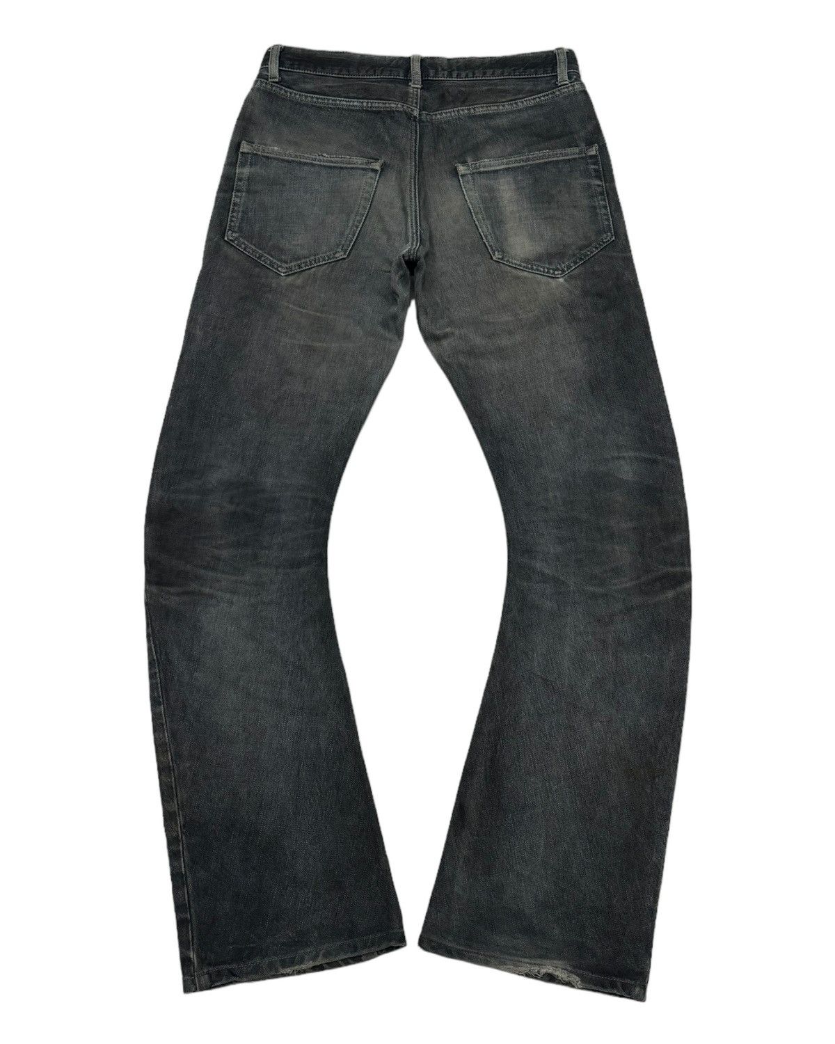 Attachment 🔥ISAMU KATAYAMA BACKLASH CURVE FLARED JEANS Size US 30 / EU 46 - 6 Thumbnail