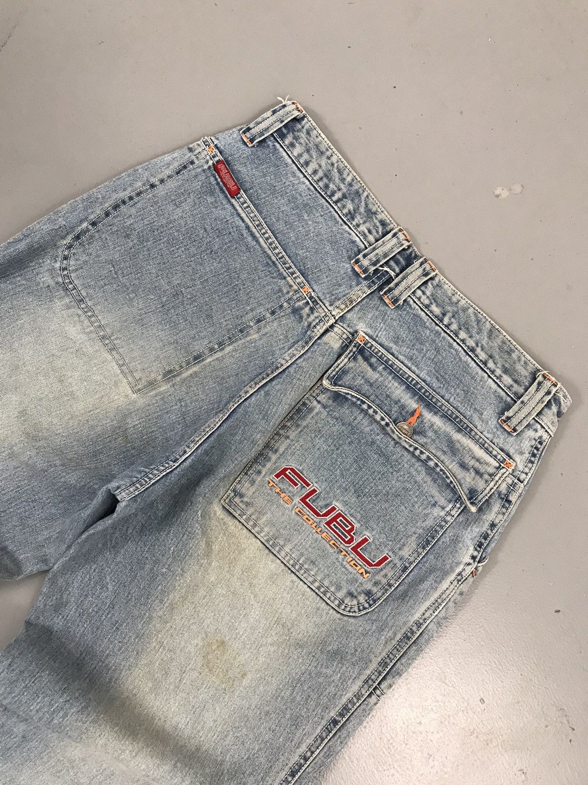 Fubu × Vintage Vintage Fubu SpellOut tapered fit denim Size US 31 - 10 Thumbnail