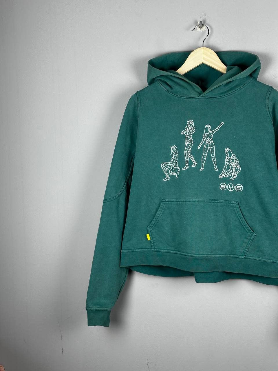 Systemic Systemic Kira Green Streetwear Oversized Hoodie Baggy Size US M / EU 48-50 / 2 - 2 Thumbnail