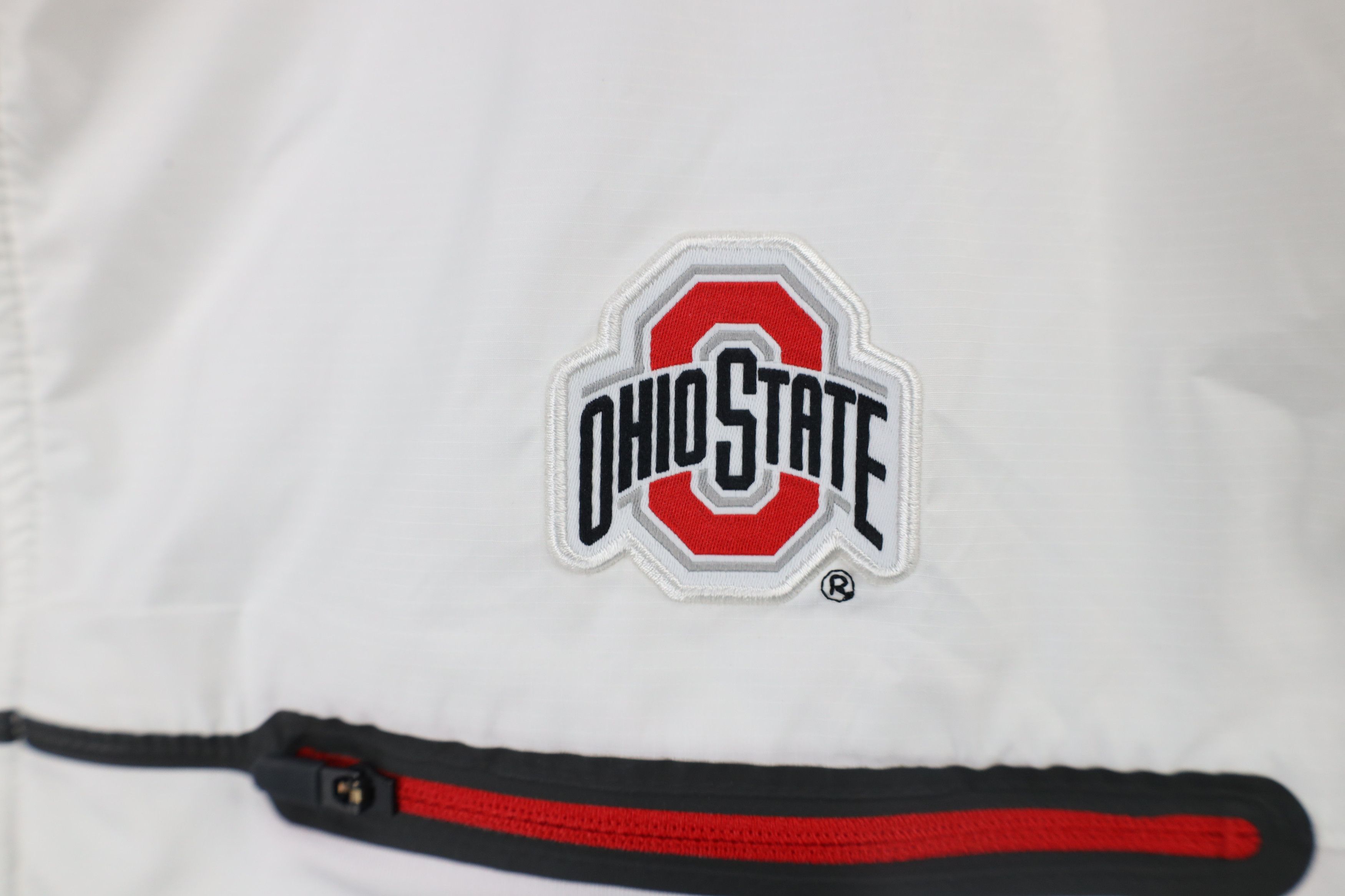 Nike × Vintage Nike Dri-Fit Ohio State University Football Full Zip Jacket Size US L / EU 52-54 / 3 - 5 Thumbnail