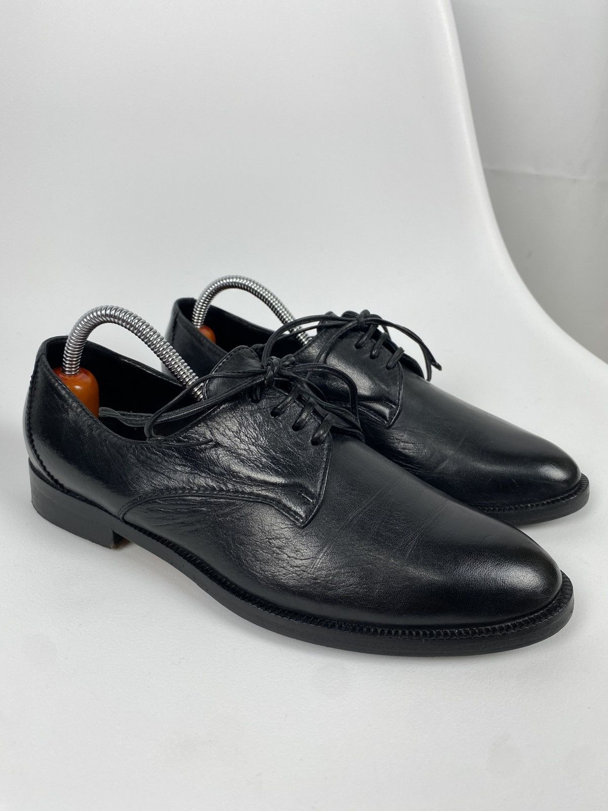 Designer Lorenzo Masiero Genuine Leather Oxford Shoes size 36 Size US 6 / IT 36 - 1 Thumbnail