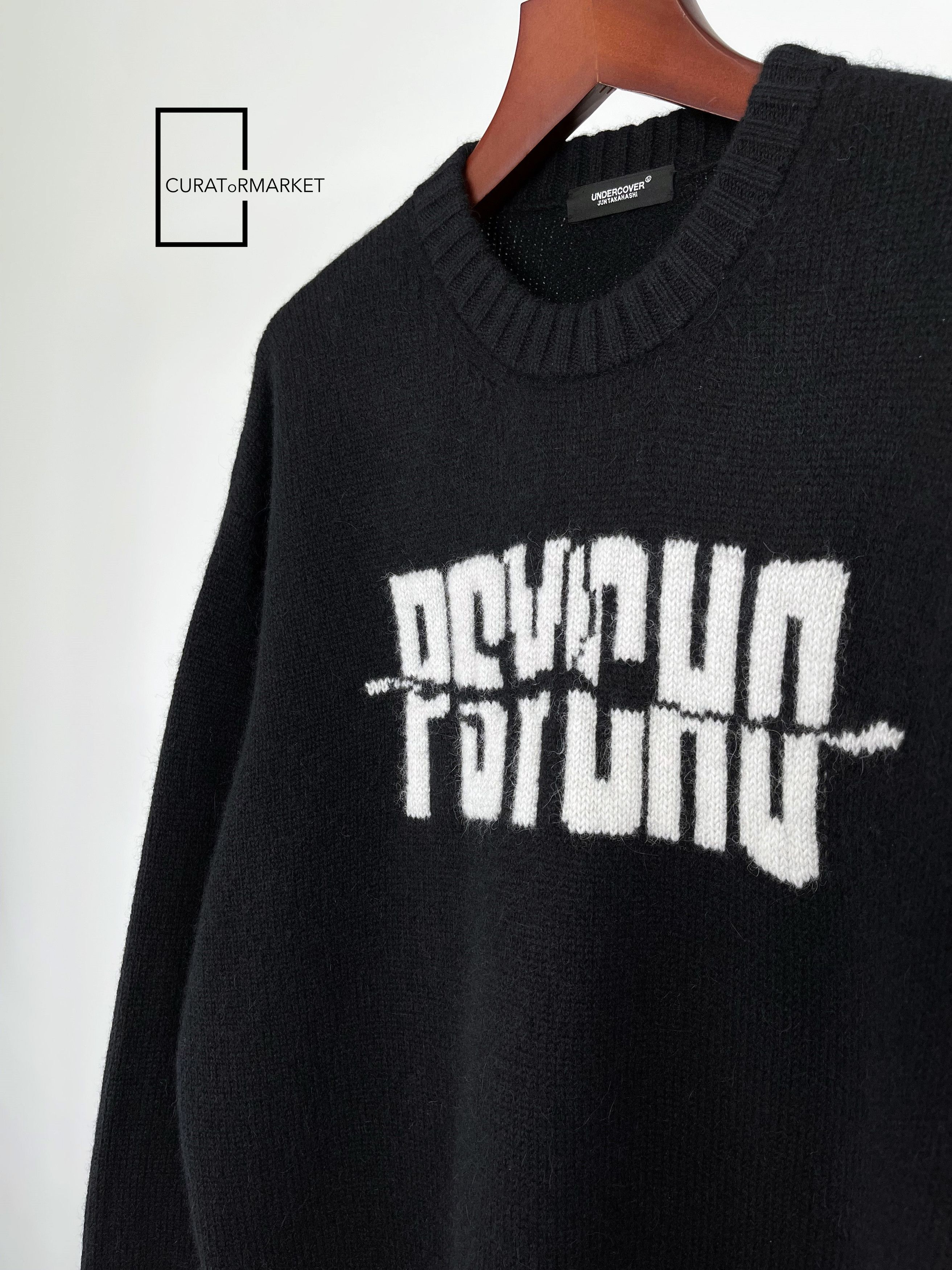 Undercover Sz 4 Alpaca Wool Knit Blend Hitchcock FW22 Psychophilia Size US XL / EU 56 / 4 - 3 Thumbnail