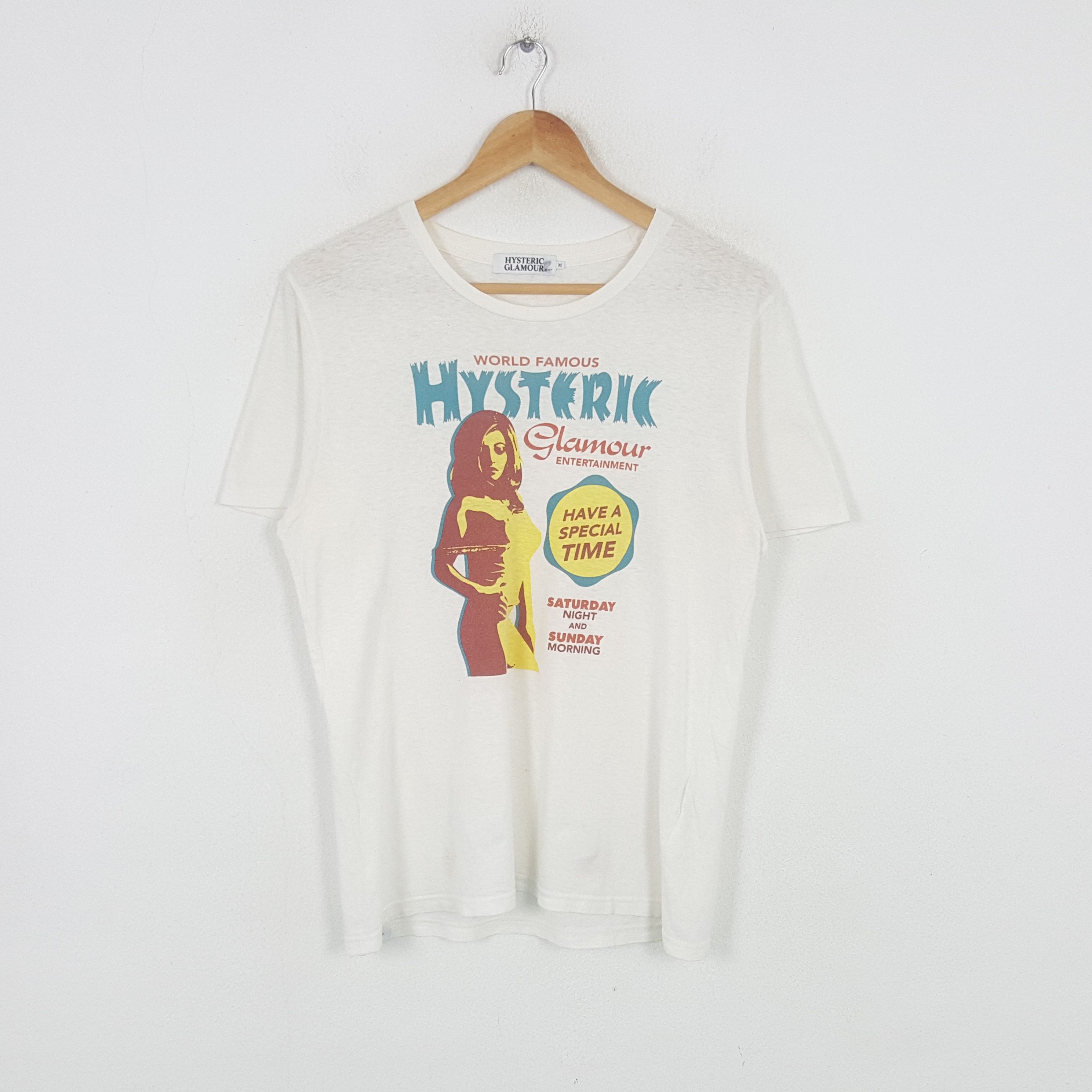 Hysteric Glamour Vintage Hysteric Glamour Japanese Brand Tshirt RR8 Size US M / EU 48-50 / 2 - 1 Thumbnail