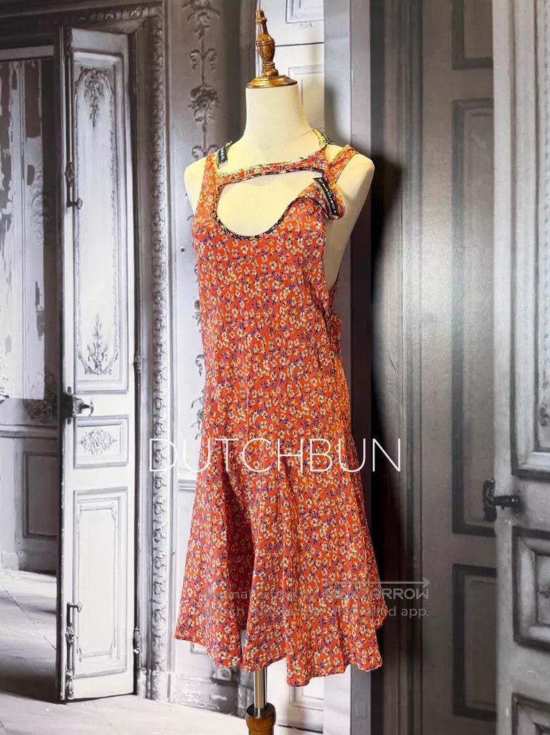 Y/Project Y/Project Floral Print Dress Size XS / US 0-2 / IT 36-38 - 2 Thumbnail