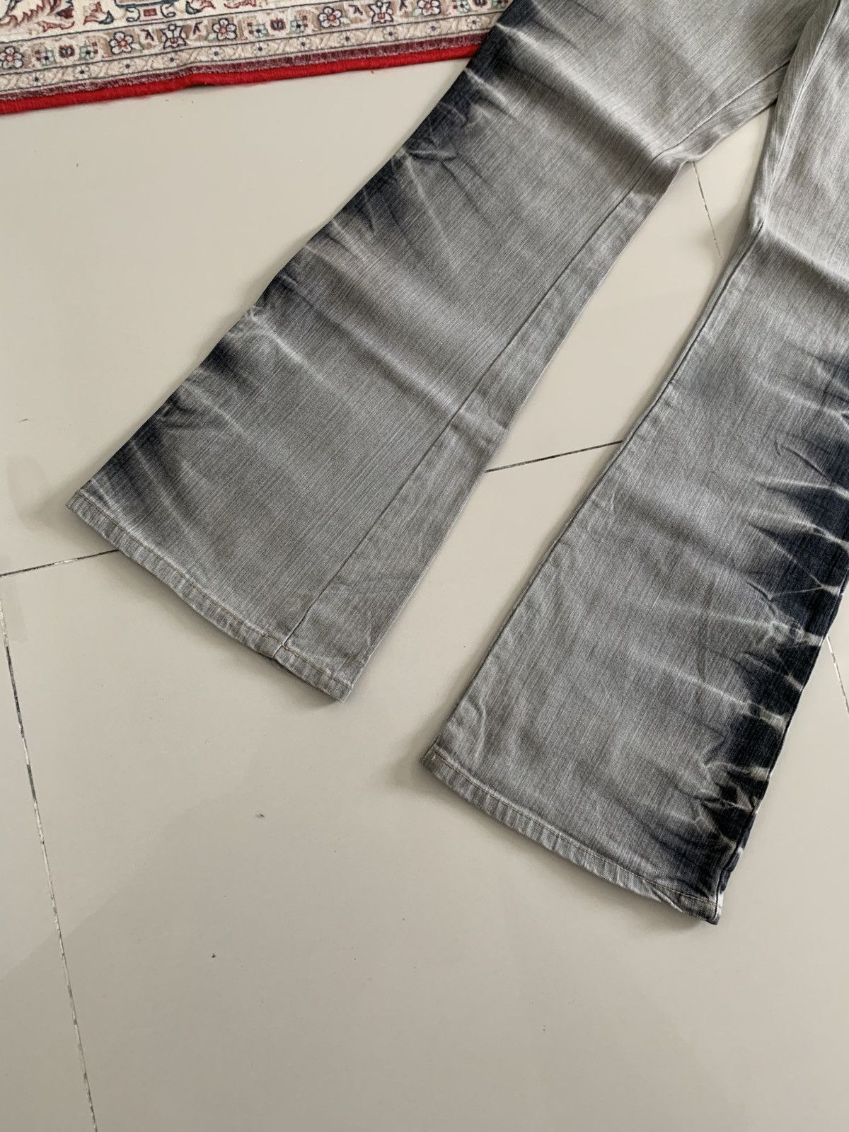 Tornado Mart Daily Topics Claw Mark Flared Jeans (Tornado Mart Style) Size US 32 / EU 48 - 3 Thumbnail
