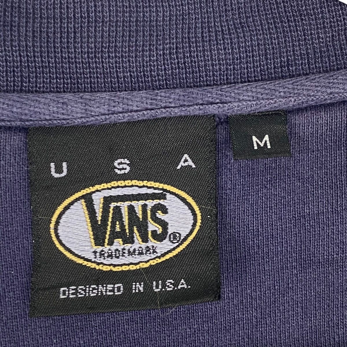Other Vintage 90s Vans Skateboard Sweatshirt Crewneck Back Hit Big Size US M / EU 48-50 / 2 - 7 Thumbnail