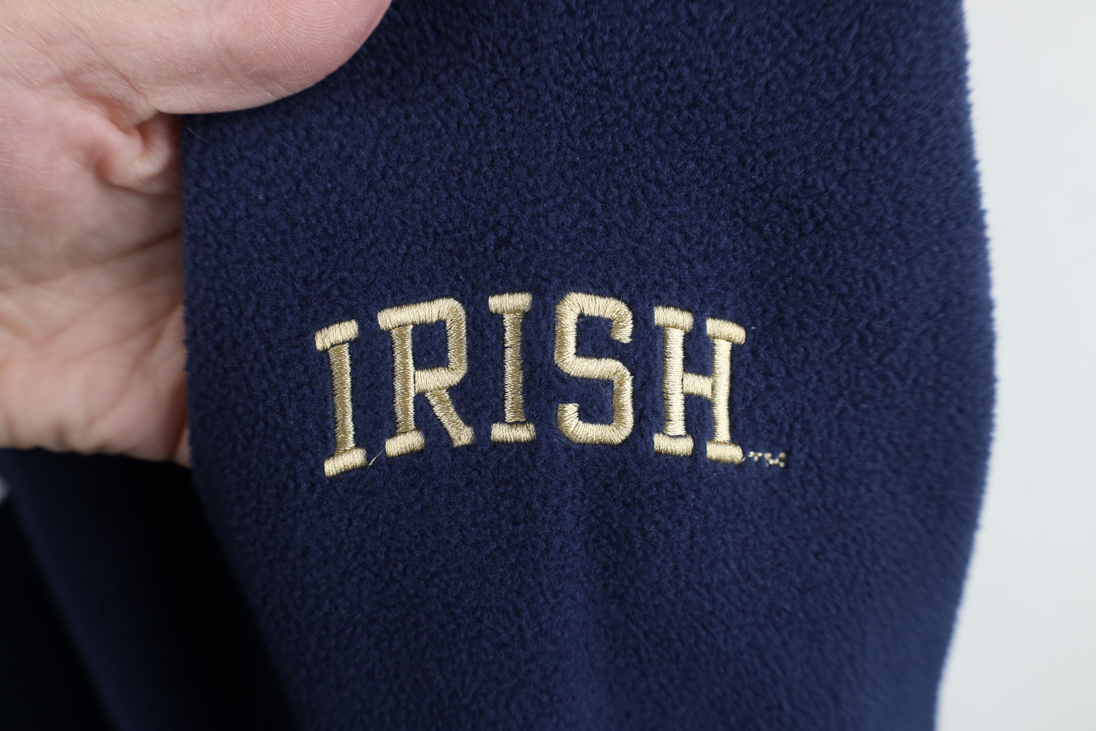 Vintage Vintage Dame University Football Half Zip Fleece Sweater Size US M / EU 48-50 / 2 - 5 Thumbnail