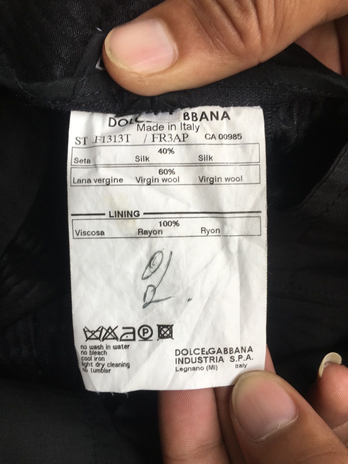 Balenciaga Dolce & Gabbana Trouser Pants Size US 34 / EU 50 - 9 Thumbnail