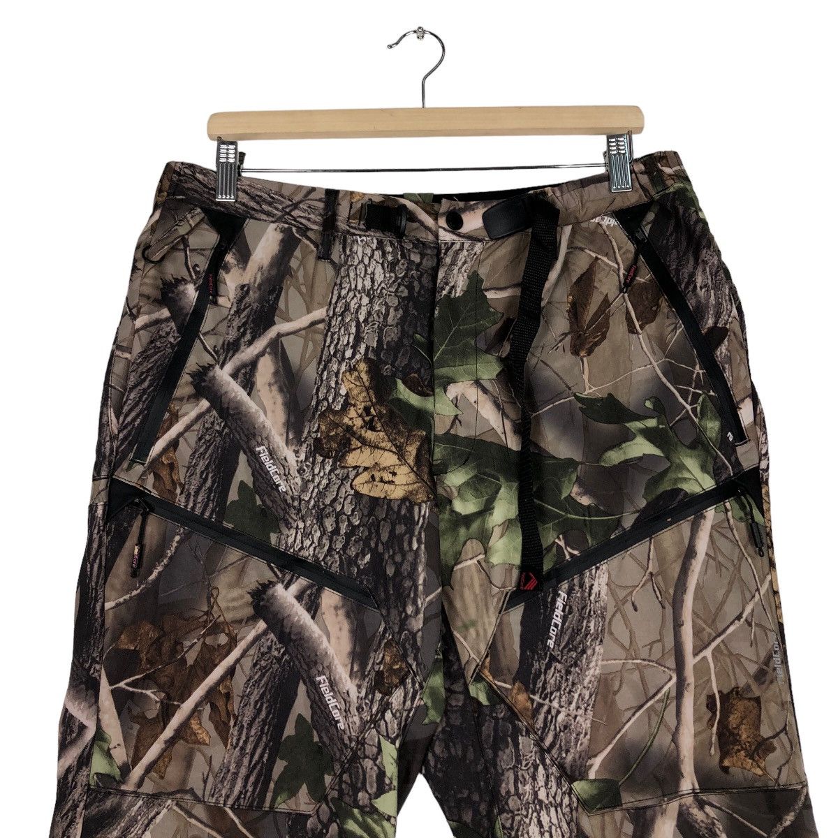 Japanese Brand 🔥Vtg Hunting Pants Cargo Pocket Canvas Camo Fieldcore Japan Size US 32 / EU 48 - 3 Thumbnail