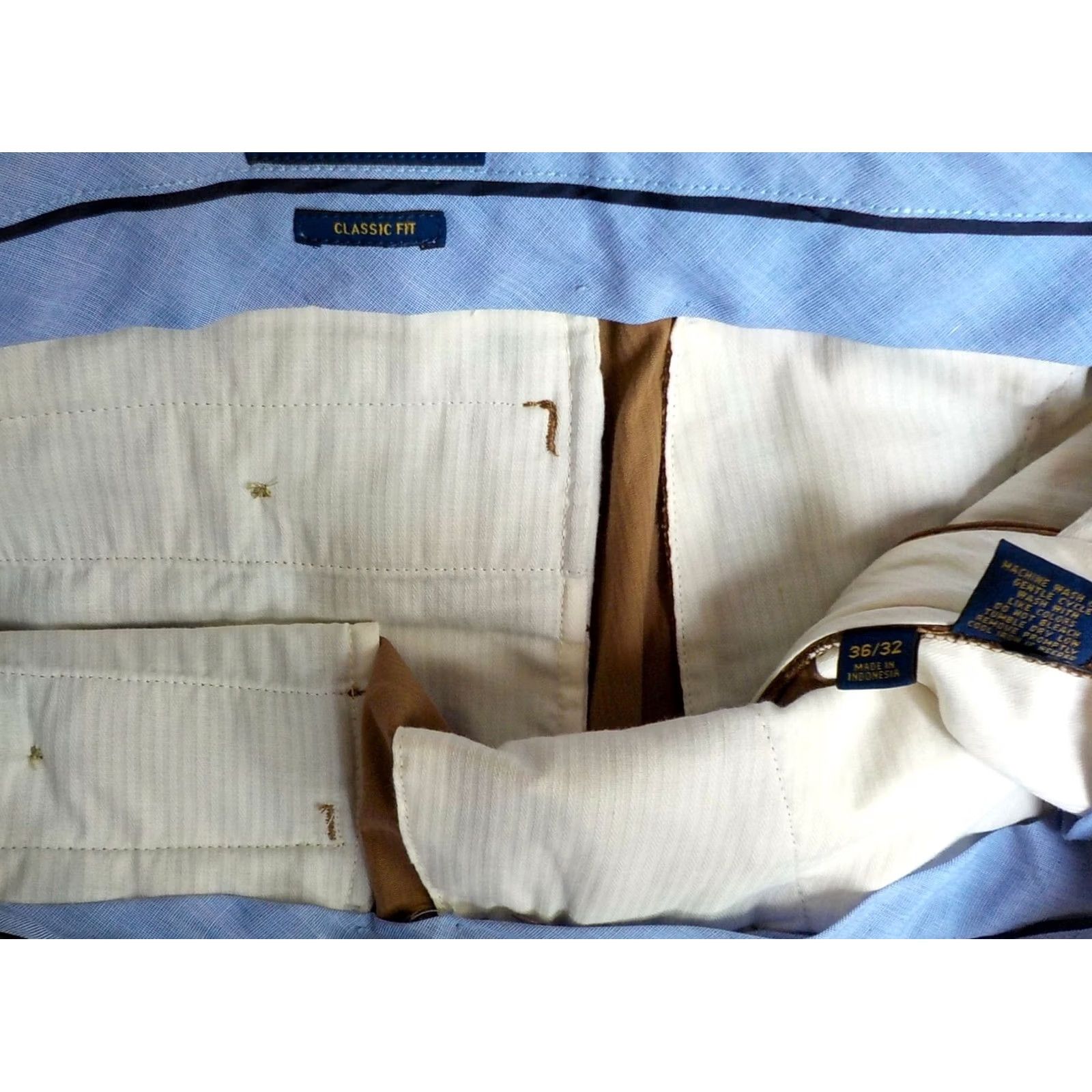 Polo Ralph Lauren POLO RALPH LAUREN Mens Pants Caramel Classic Fit Corduroy 36X32 Size US M / EU 48-50 / 2 - 3 Thumbnail