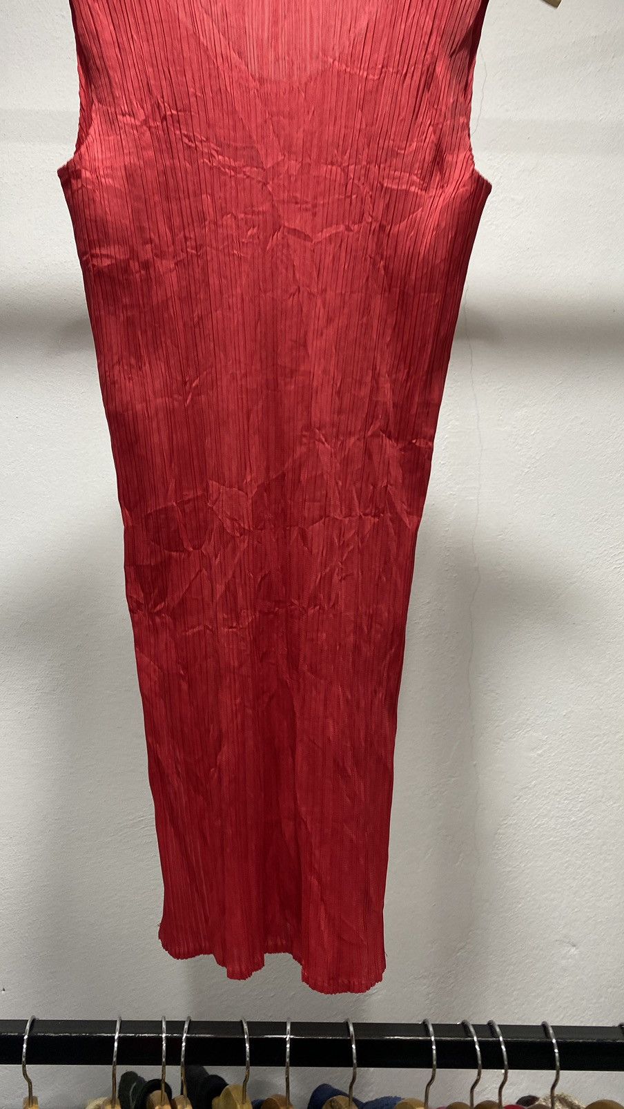 Pleats Please Issey Miyake 💥RARE Issey Miyake Pleats Please Red Size ONE SIZE - 12 Thumbnail
