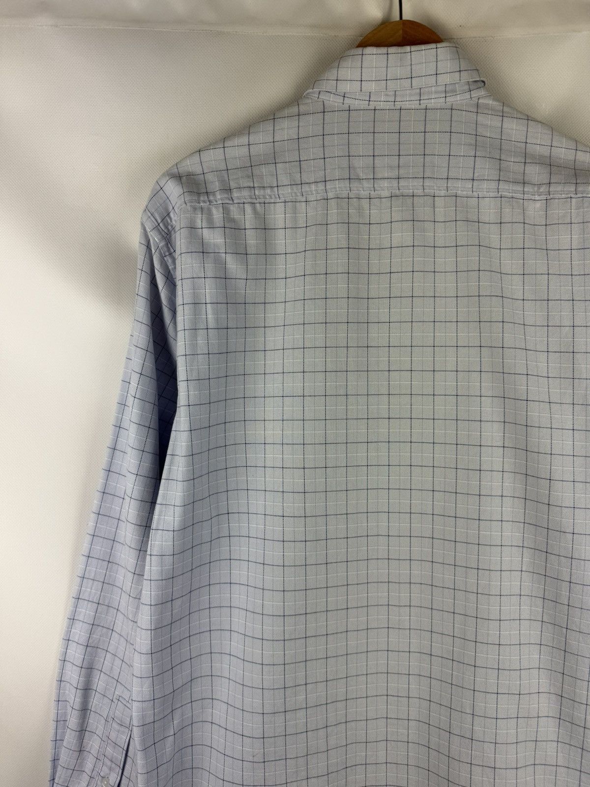 Yves Saint Laurent YSL Vintage Yves Saint Laurent L/S Plaid Button Up Shirt Size US L / EU 52-54 / 3 - 17 Thumbnail