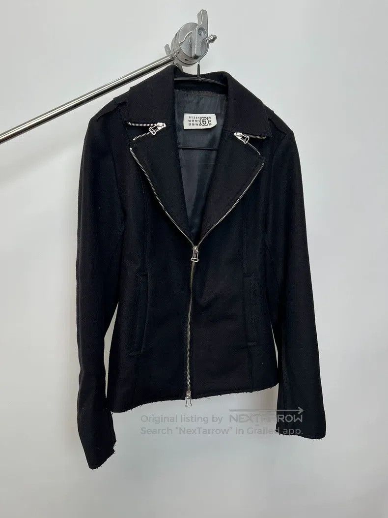 Maison Margiela Maison Margiela Zippered Wool Jacket Size US S / EU 44-46 / 1 - 2 Thumbnail