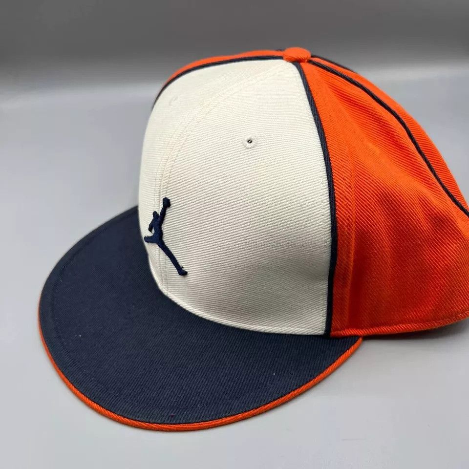 Jordan Brand Air Jordan Hat Men 7 5/8 Embroidered Logo Jumpman Fitted Cap Size ONE SIZE - 2 Thumbnail