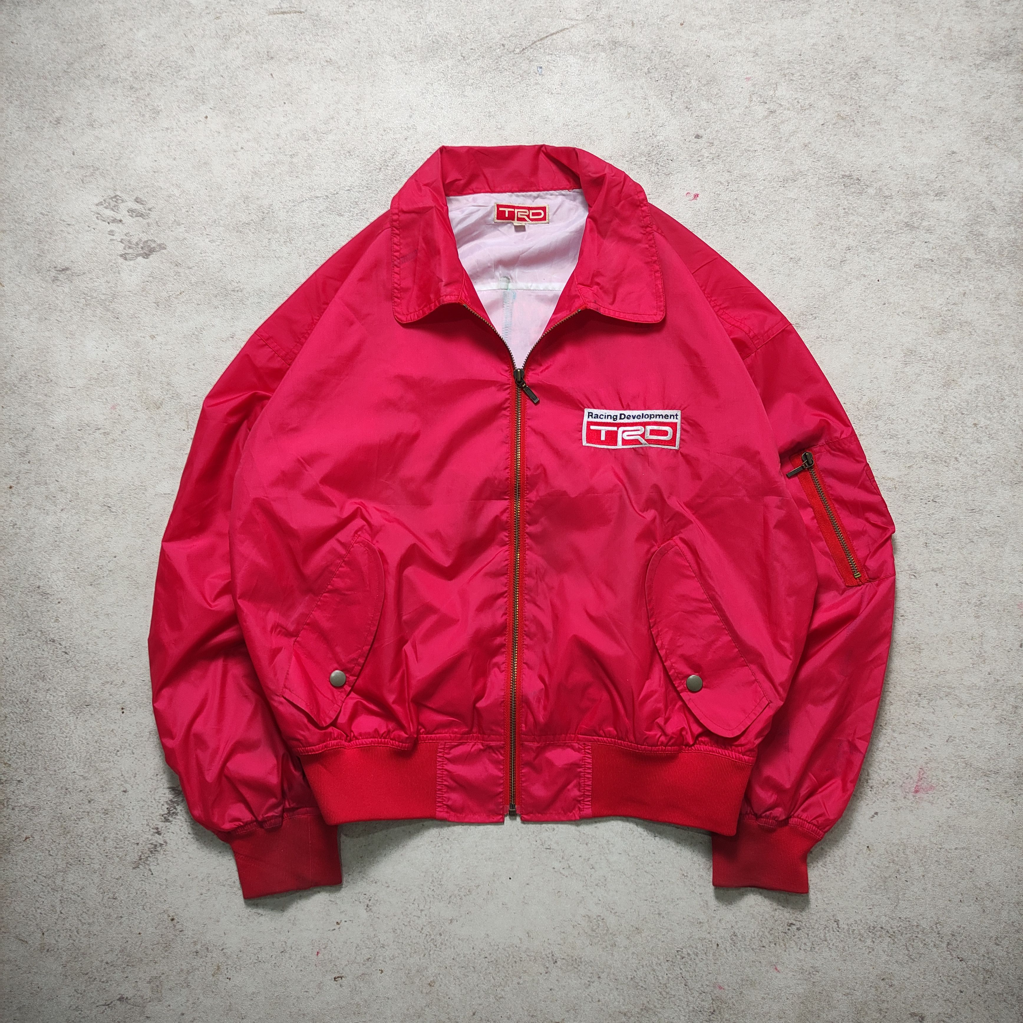 Vintage Vintage 90s TRD Toyota Bomber Jacket Size US M / EU 48-50 / 2 - 1 Thumbnail