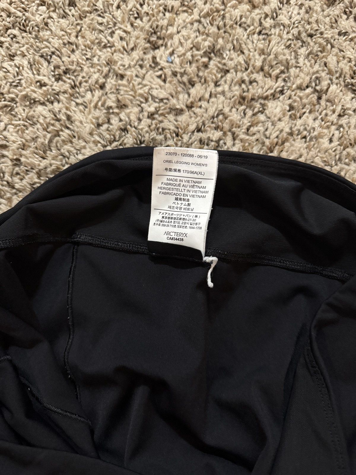 Arc'teryx arc'teryx Oriel Leggings sz XL Size 32" / US 10 / IT 46 - 7 Thumbnail