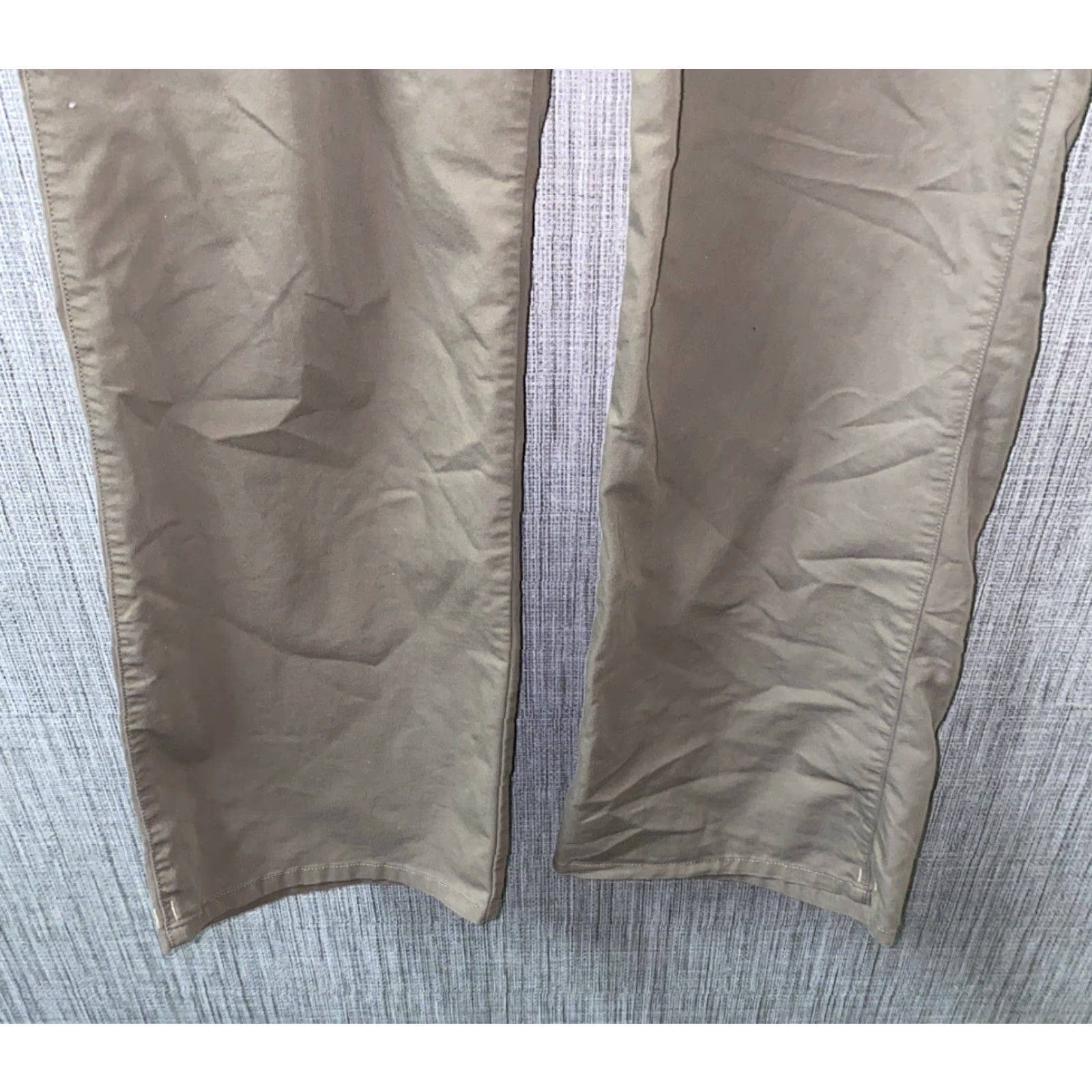 Merrell Merrell Womens Beige Casual Pants 35 In 29.5 In Size 12/12 Regular Mid Rise Cotton/Polyester Flat Front Casual Pants Womens Beige Merrell Size 24" / US 00 / IT 34 - 3 Thumbnail