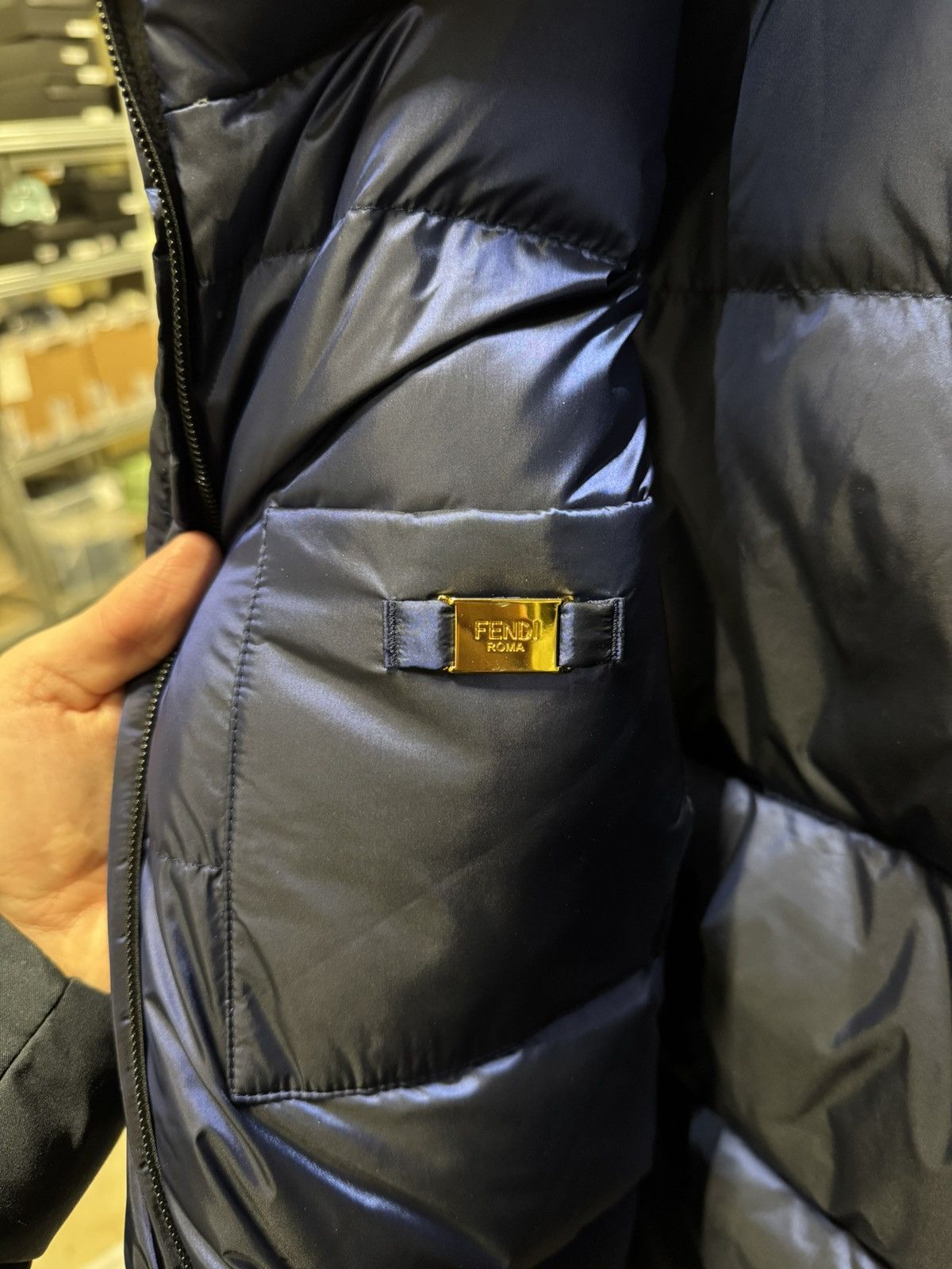 Fendi Fendi FF Nylon Down Vest NEW 2300$ Size US M / EU 48-50 / 2 - 5 Thumbnail