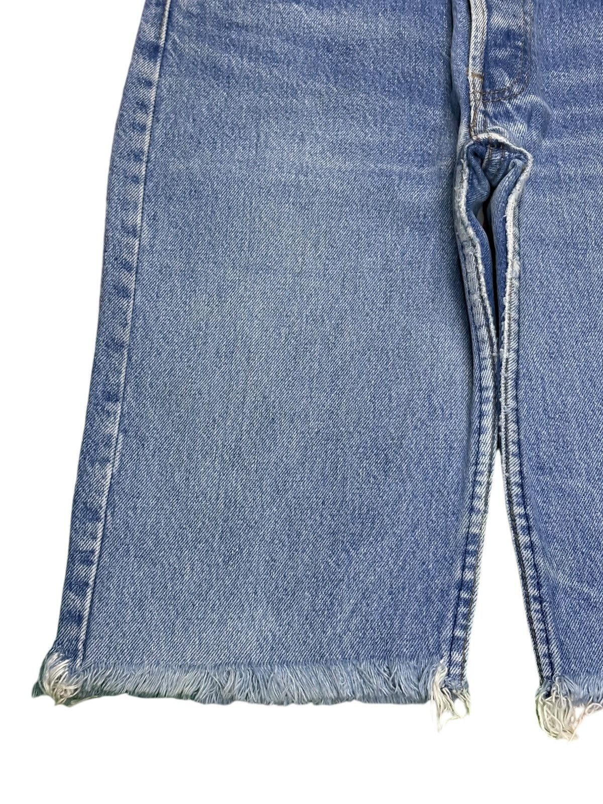 Levi's SALES🔥Vintage 80s Levis 501 Blue Wash Distress Jean Shorts Size US 27 - 8 Thumbnail
