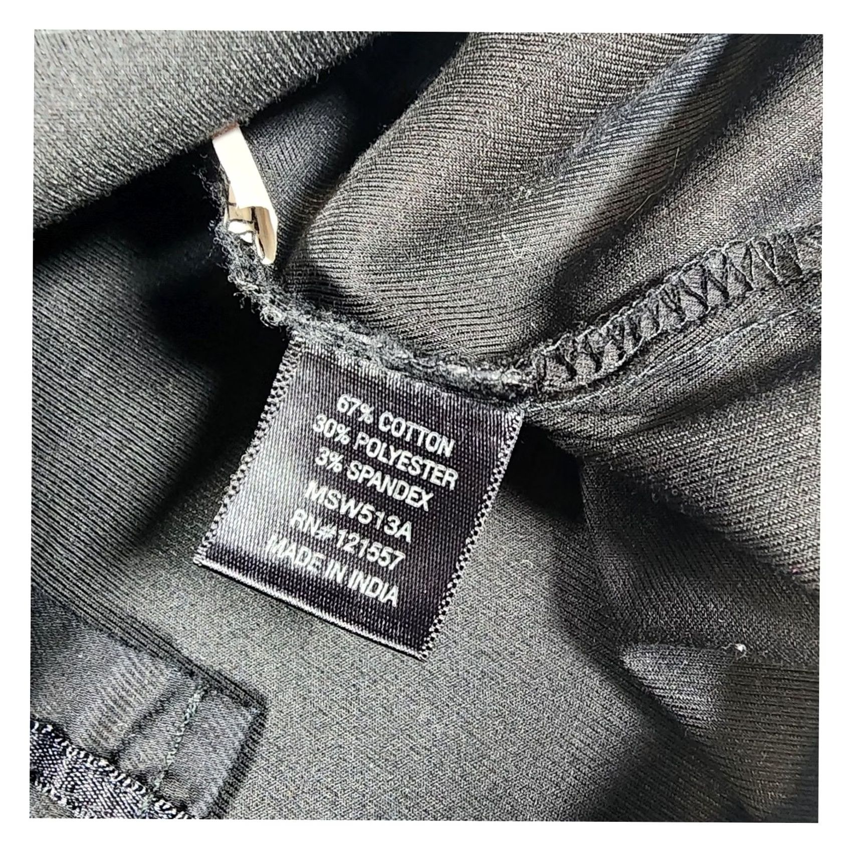 Vintage Benjamin Black Mens XL Black Short Sleeve Button-Up Shirt Utility Chest Pockets Epaulettes Straps Casual Workwear Size US XL / EU 56 / 4 - 7 Thumbnail