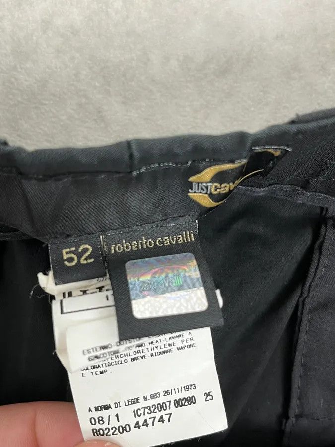 Just Cavalli SS2008 Cavalli Black Classy Tailored Pants Size 28" / US 6 / IT 42 - 11 Thumbnail
