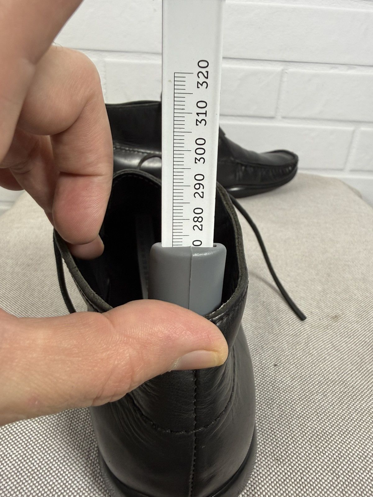 Prada PRADA Men's Boots Black Leather Size 7 Size US 7 / EU 40 - 13 Thumbnail