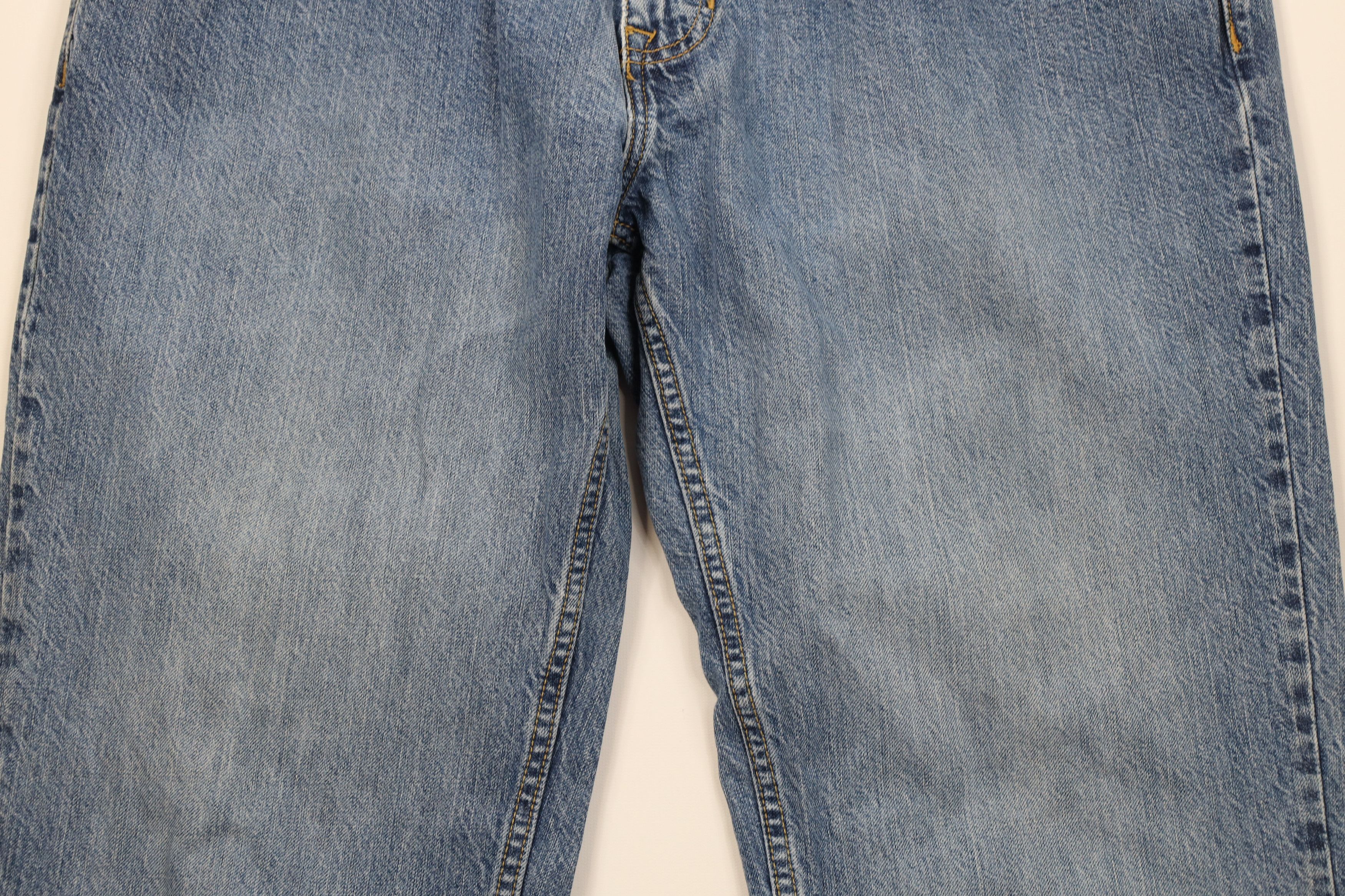 Nautica Vintage 90s Nautica Baggy Wide Leg Denim Jeans Blue Cotton Size US 36 / EU 52 - 3 Thumbnail