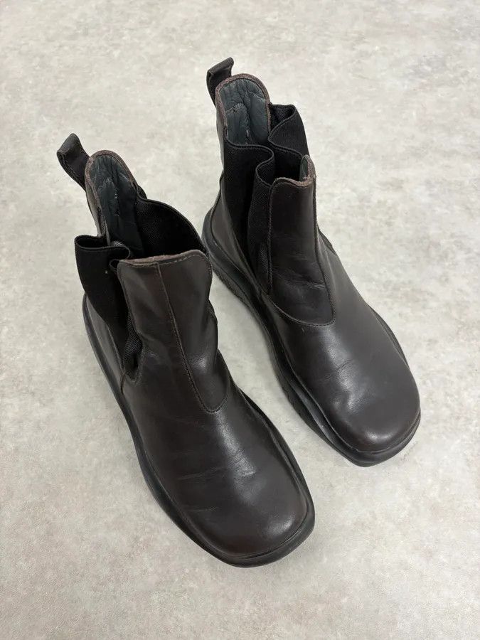 Prada FW1999 Prada Black Vibram Prenium Leather Boots Size US 6.5 / IT 36.5 - 4 Thumbnail