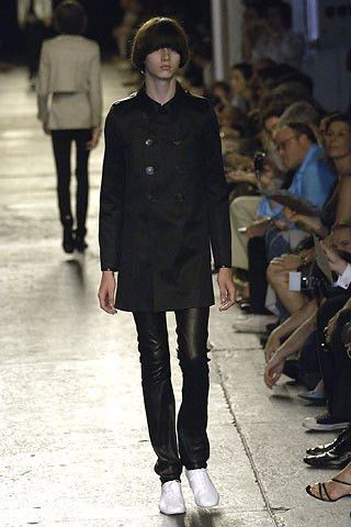 image of Dior - Trench Raincoat 48 M Black Slimane Runway Ss07 2007, Men's (Size Medium)