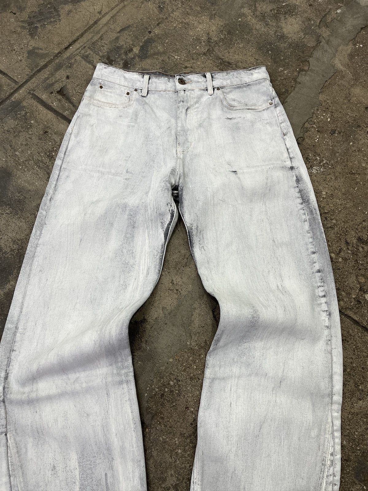Y/Project Y/Project SS25 Painted Tudor Jeans (unisex) Size US 32 / EU 48 - 9 Thumbnail