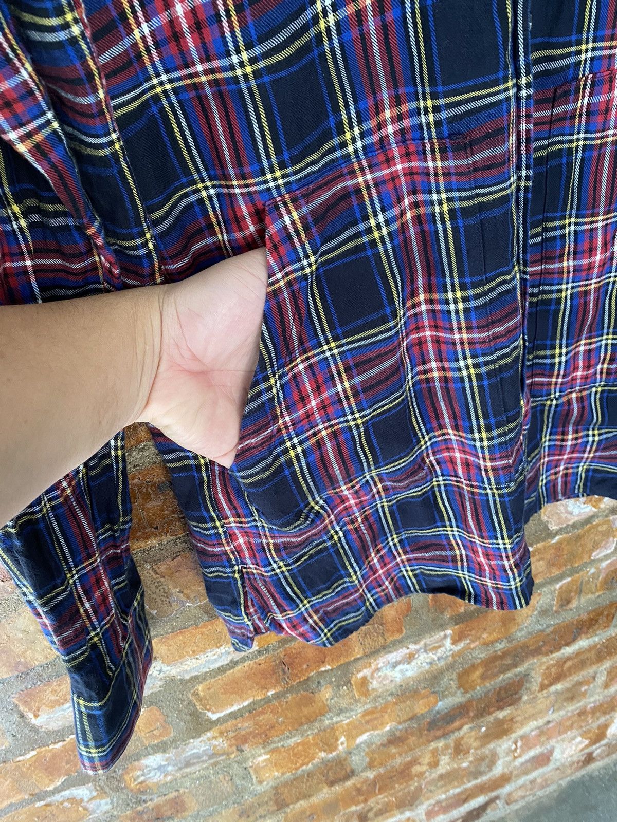 Japanese Brand × Obelisk × wjk 2000s WJK Japan Overshirt check flanel Size US L / EU 52-54 / 3 - 7 Thumbnail