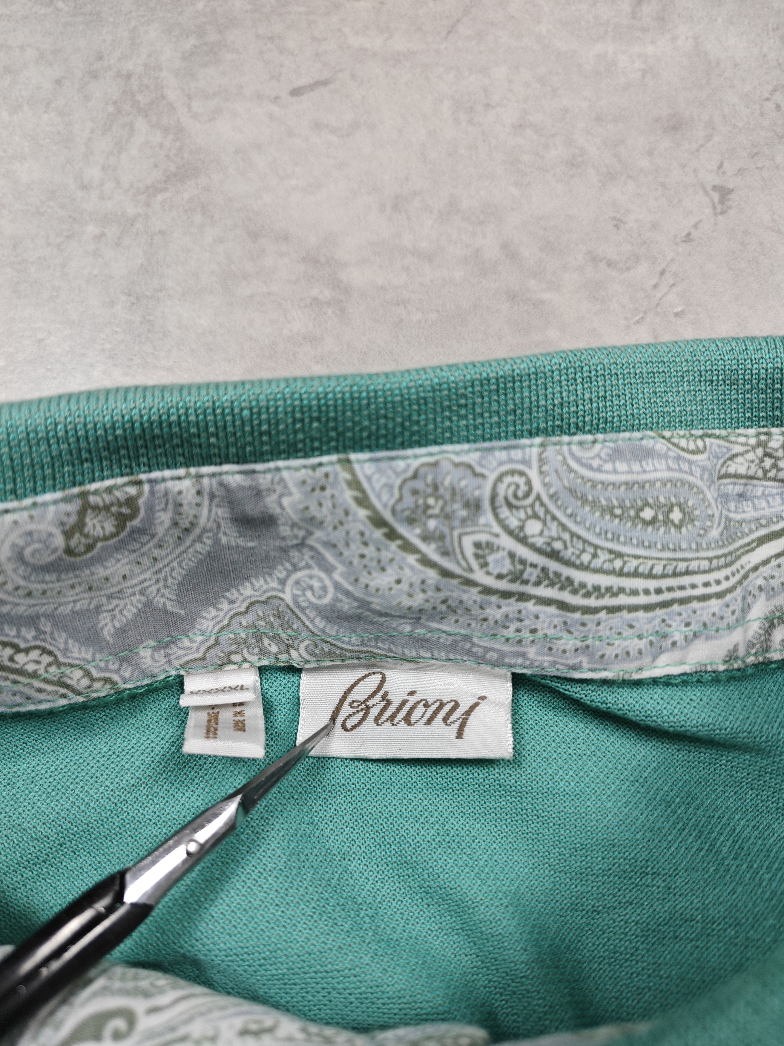 Brioni Brioni Polo Size US XXL / EU 58 / 5 - 5 Thumbnail