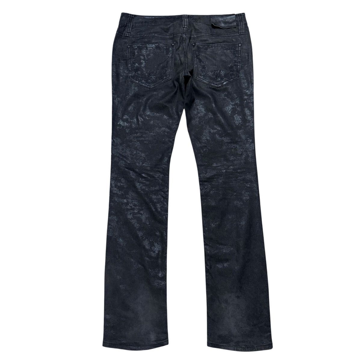 Le Grande Bleu (L.G.B.) Xfrm Black Waxed Denim Jeans 'The Outsider Rude Life & Vibe Size US 32 / EU 48 - 1 Thumbnail