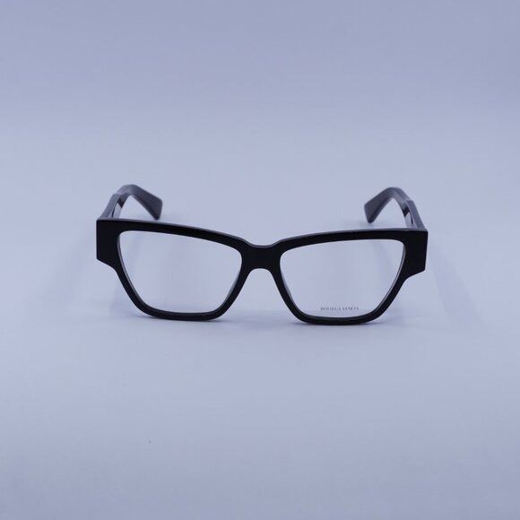 Bottega Veneta Bottega Veneta BV1288O 001 Eyeglasses Black Cat Eye 55mm Size ONE SIZE - 3 Thumbnail