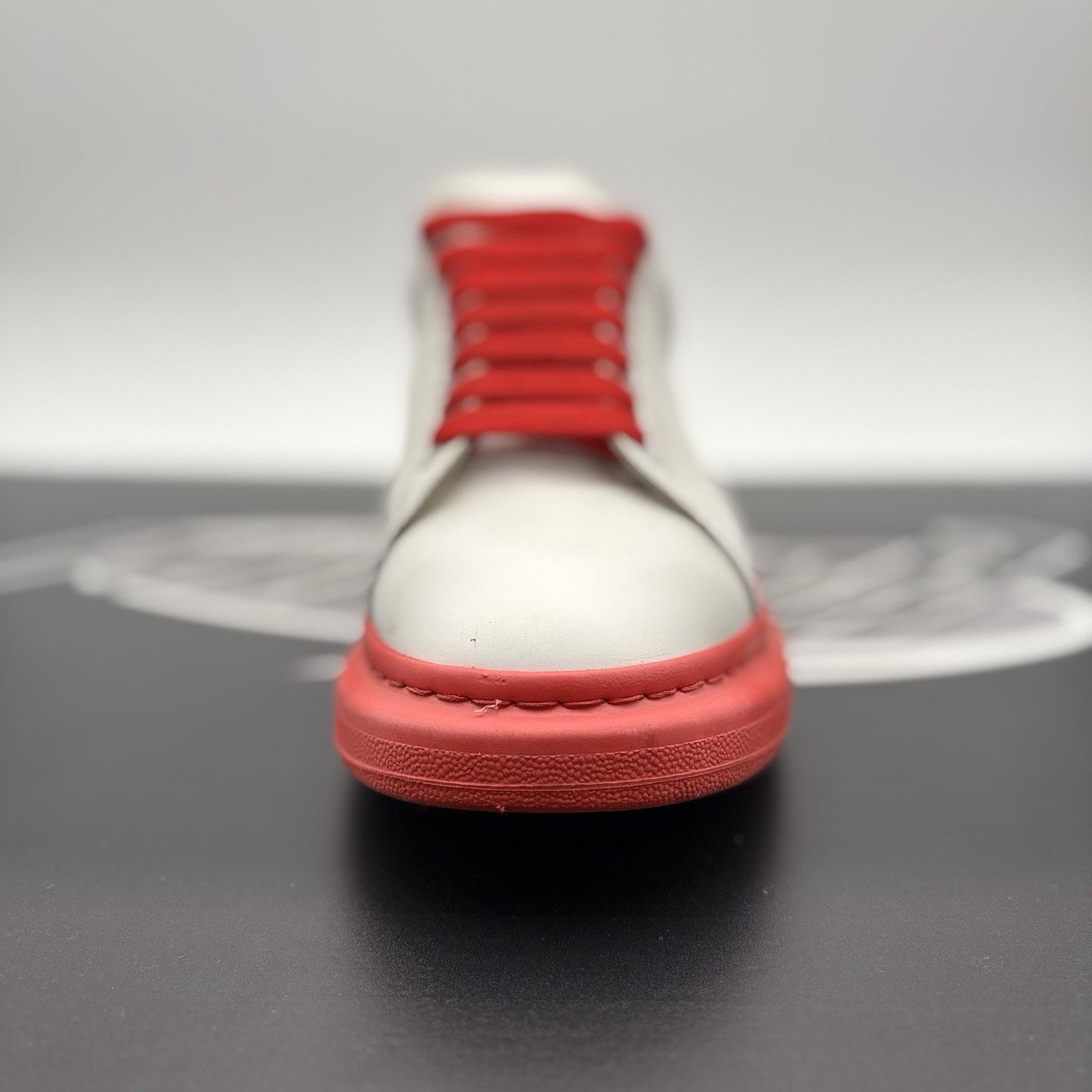 Alexander McQueen Alexander McQueen Oversized ' White Red Sole ' | GREAT COND! Size US 12 / EU 45 - 15 Thumbnail